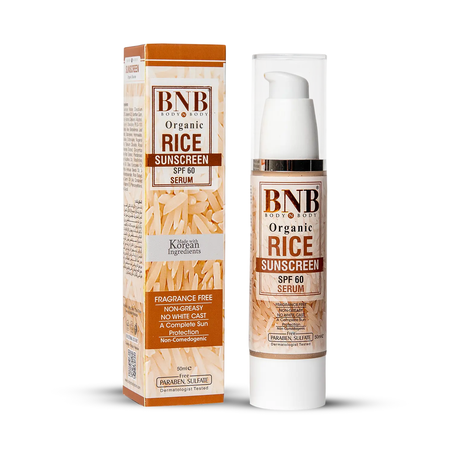 Rice Extract Sunscreen Serum SPF-60