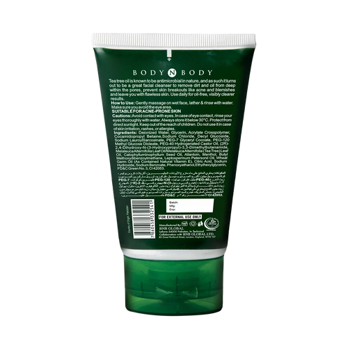 BNB Acne Tea Tree Face Wash