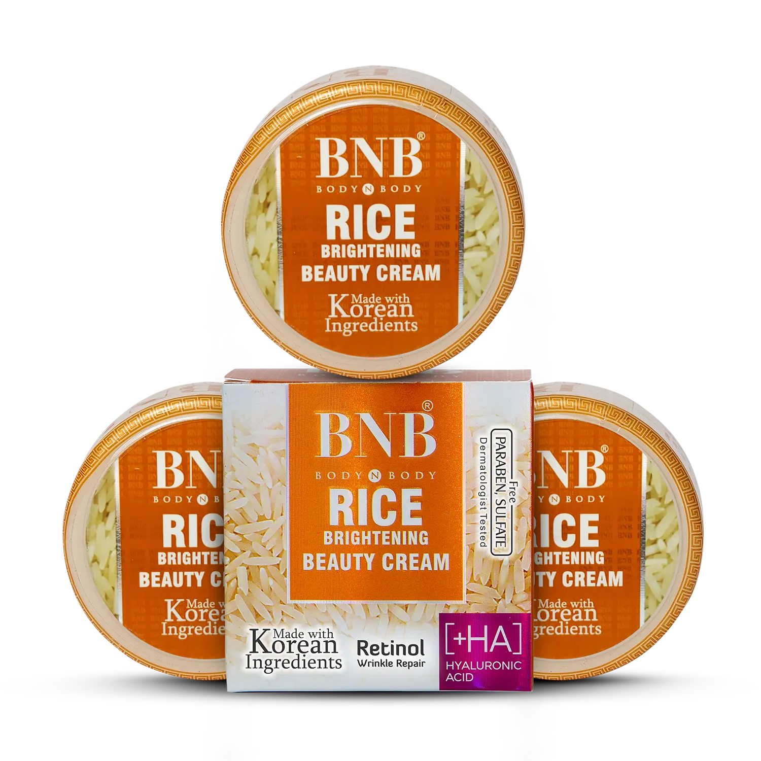 Rice Brightening Beauty Cream ( Pack Of 3)