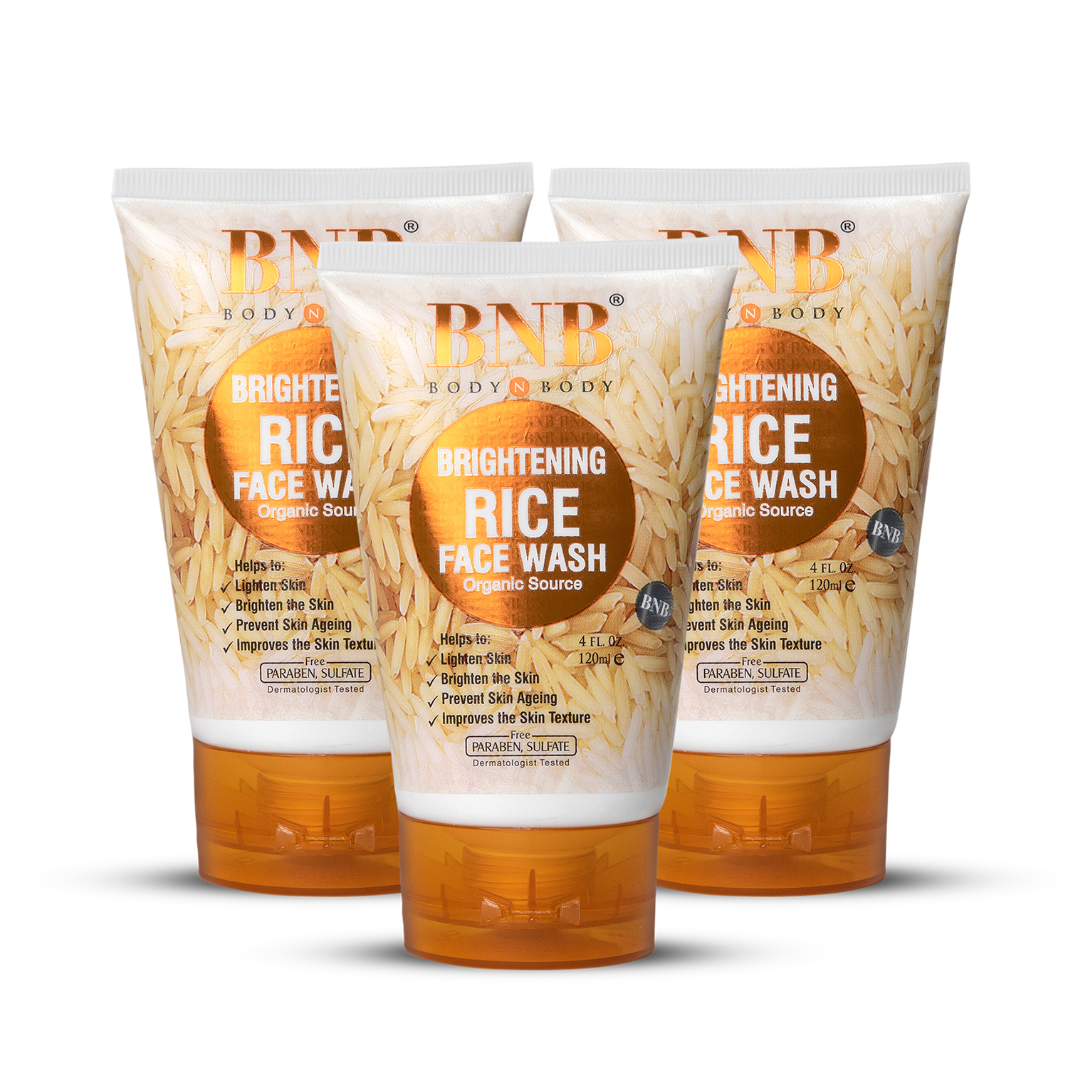 Rice Extract Face Wash ( Pack Of 3 )