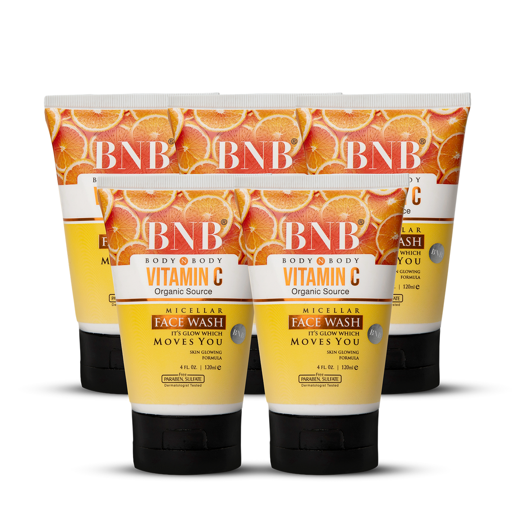 BNB Vitamin C  Face Wash ( Pack Of 5 )