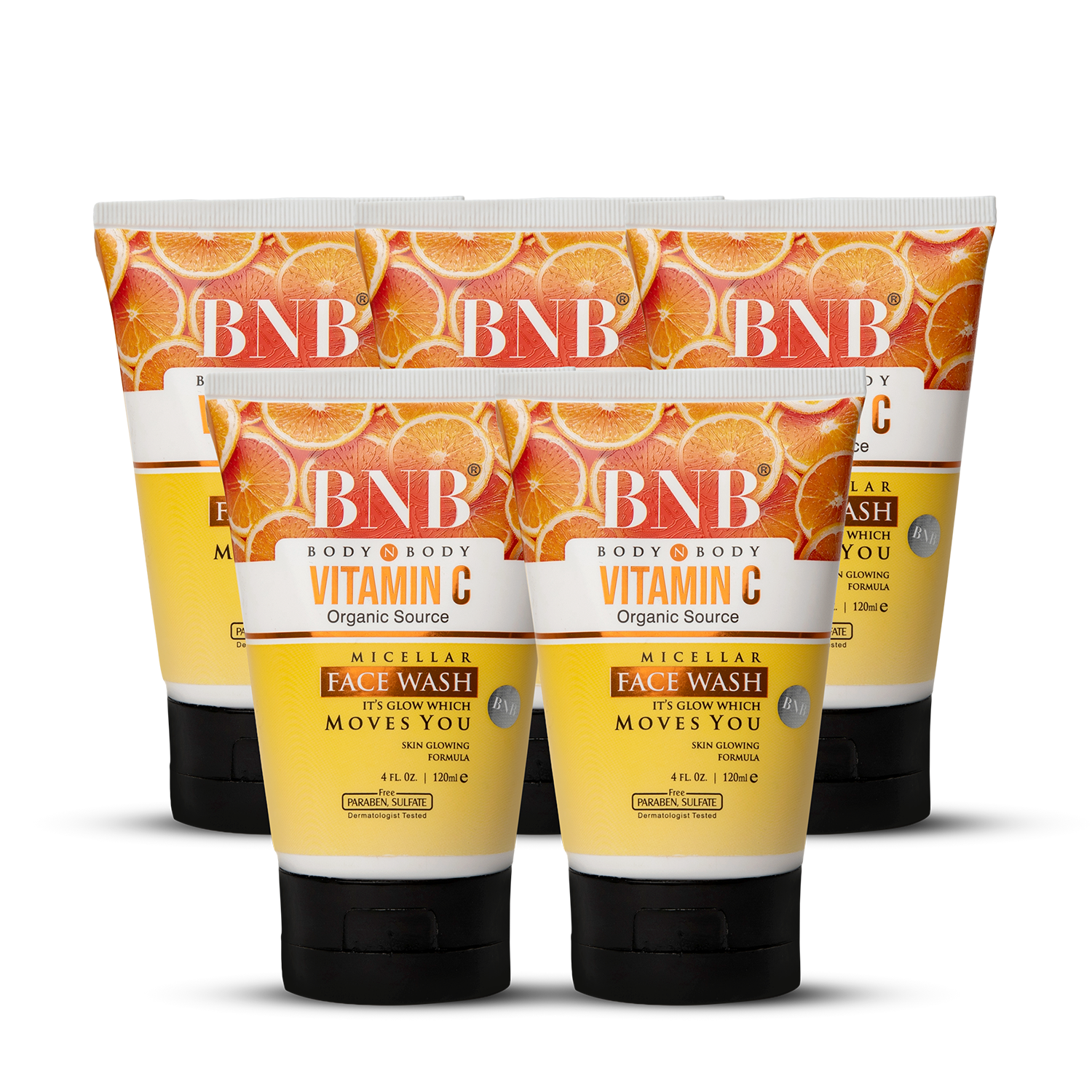 BNB Vitamin C  Face Wash ( Pack Of 5 )