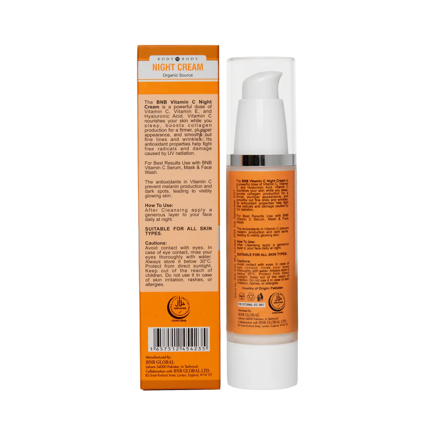 BNB Vitamin C Night Cream